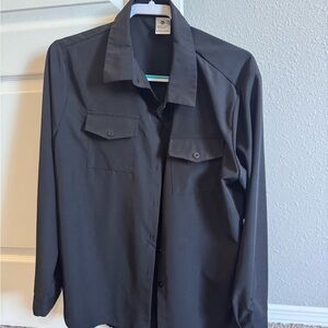 Cabela's Charcoal Button-Up Shirt Jacket